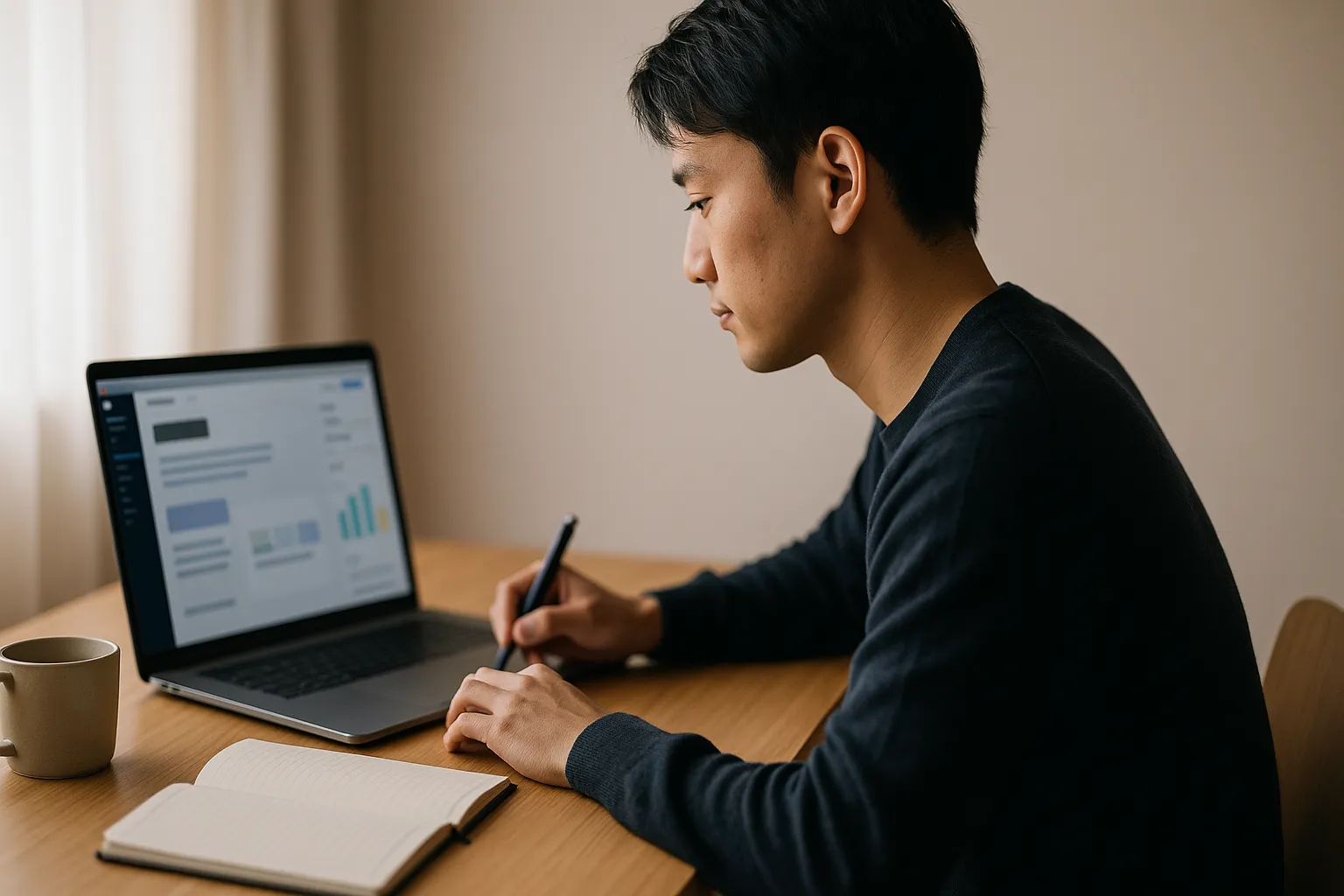 記事作成と検索結果のイメージ